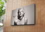 Wallity Reloj de pared decorativo de lienzo 5070CS-18 Multicolor